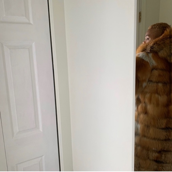 *⚠️NOT SOLD⚠️ * Red fox fur coat to sell  unisexe! - Picture 4 of 7